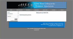 Desktop Screenshot of nwota.co.uk